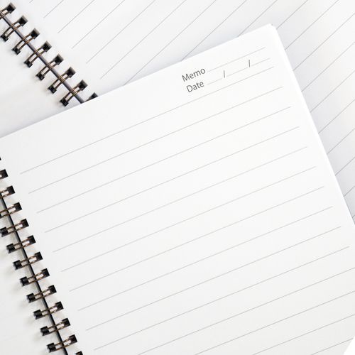Cahier Spirale A5 Recyclé MEMENTO - Fabrication Française