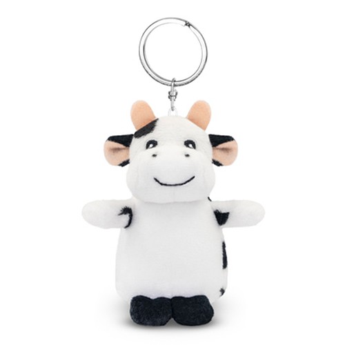 Porte-clés Vache en Peluche Personnalisable | Cowie