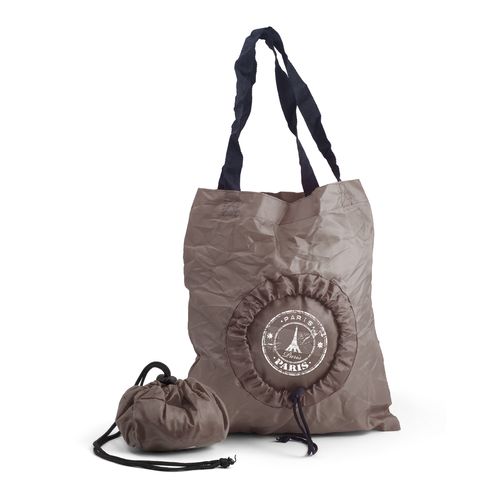 Sac Shopping Pliable Personnalisable en Polyester 190T - 36x39 cm