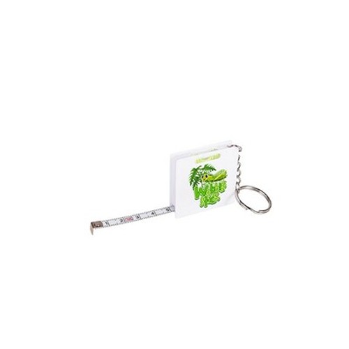Porte-clés Mètre-Ruban 1m avec Niveau à Bulle Personnalisable