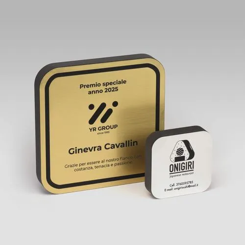 Emblème Plexiglass Personnalisable - Trophée Entreprise sur Mesure