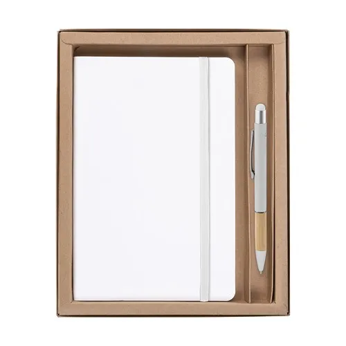 Coffret Carnet et Stylo Éco-responsable Personnalisable