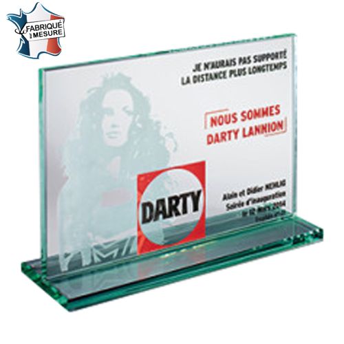 Trophée Multimatériaux Personnalisable sur Mesure - Fabrication Française
