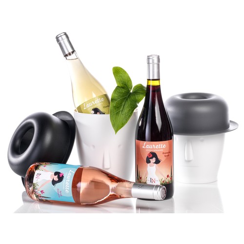 Coffret Cadeau Vin & Rafraîchisseur - Personnalisable par Sérigraphie