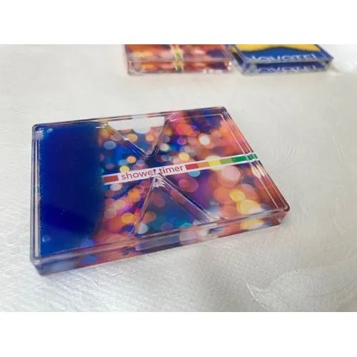 Sablier Rectangulaire Personnalisable 30015 - 8 Couleurs Disponibles