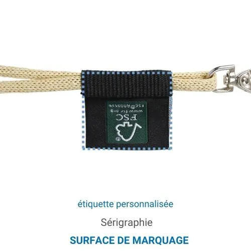 Lanyard PAPER - Ecru