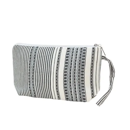 Trousse Cosmétique Bohème en Coton - Personnalisable par Broderie