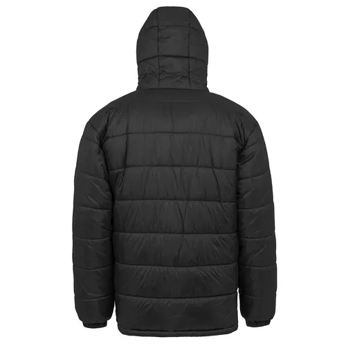 Recycled hooded padded parka