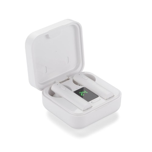 Écouteurs Sans Fil Solaires Personnalisables - Charge Écologique