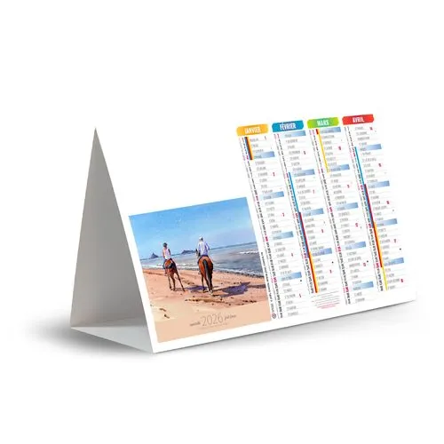 CHEVALET DE COMPTOIR - MOUILLAGE 2026 - QUADRI