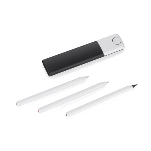 Crayon à papier court personnalisable - Format compact 8,5 cm
