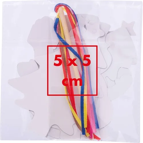 Pendentif de Noël à Gratter Personnalisable - Cadeau Créatif