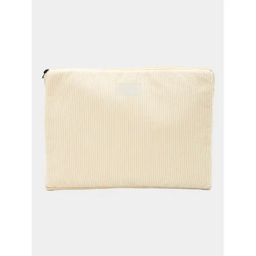 Housse Ordinateur 13-15" Velours Côtelé Personnalisable - Coton Bio