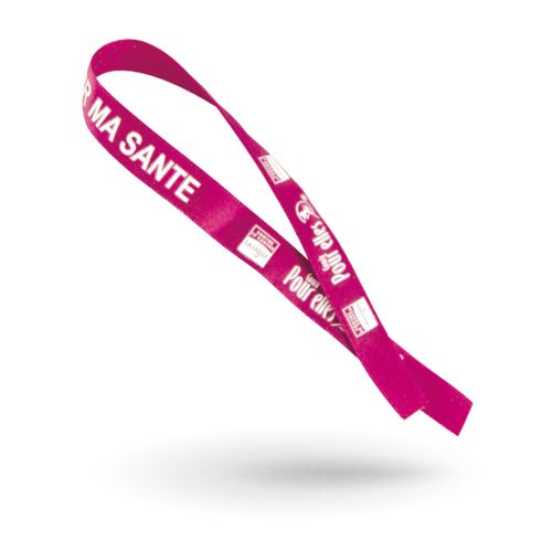 Bracelet Sécurité Inviolable Personnalisable - Usage Unique PVC