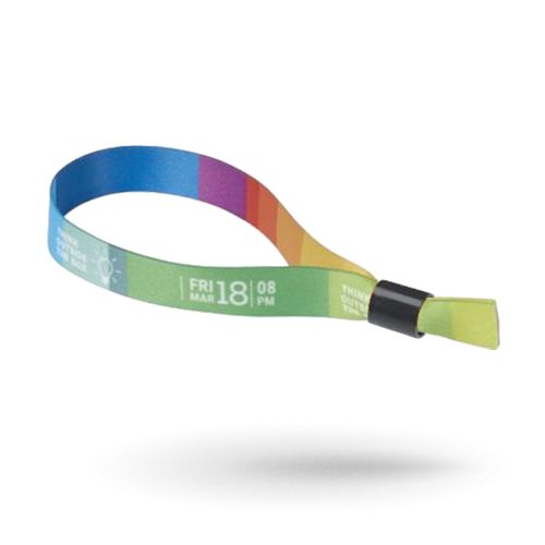 Bracelet Sécurité Inviolable Personnalisable - Usage Unique PVC