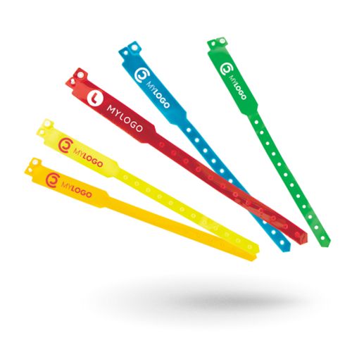 Bracelet Sécurité Inviolable Personnalisable - Usage Unique PVC