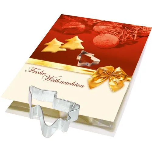 Emporte-Pièce Sapin de Noël Personnalisable avec Carte Recette