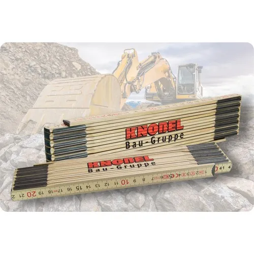 Mètre de Charpentier Personnalisable - Outil Publicitaire Pro