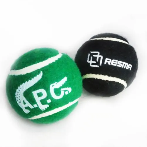 Balle de Tennis Personnalisée - Sérigraphie Publicitaire sur Stock