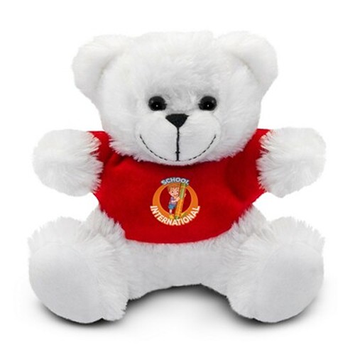 Ours en peluche personnalisable avec T-shirt sérigraphié