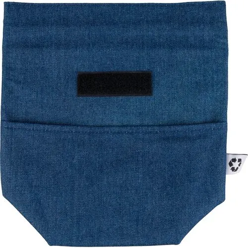 Sac isotherme roll-top en denim recyclé personnalisable