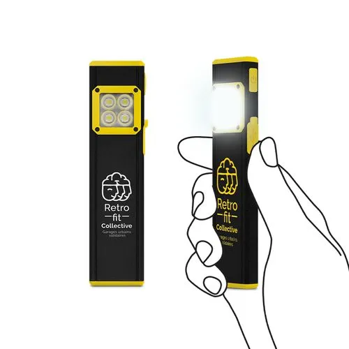 Lampe LED Compacte 500 Lumens Personnalisable - Objet Publicitaire