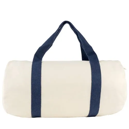 Sac de sport français TOM BIO - Ecru