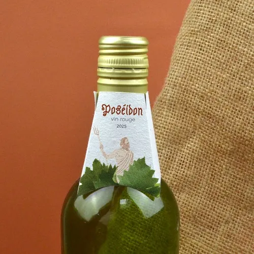 Collerette Graines à Semer pour Bouteille - Communication Éco-Responsable