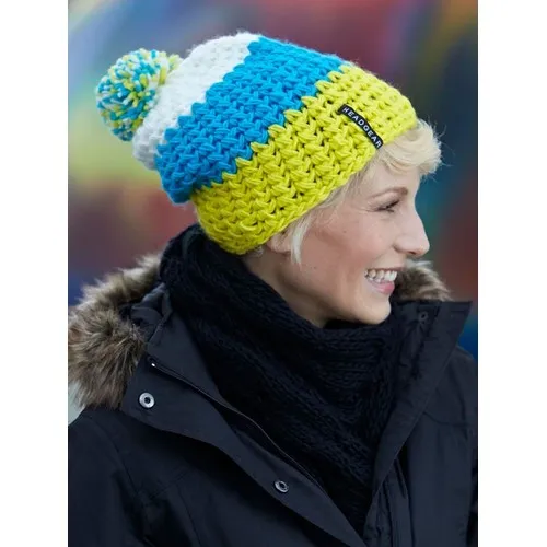 Bonnet Crocheted avec Pompon