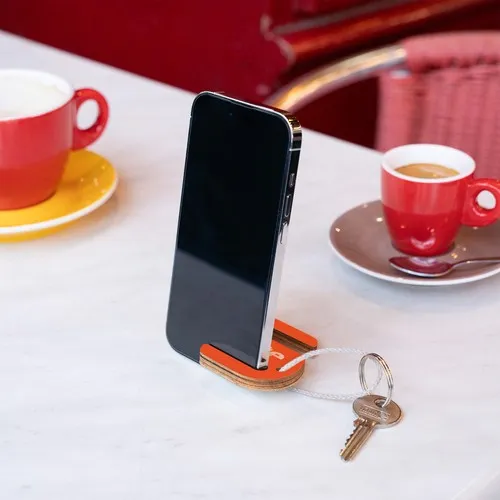 Porte-clés bois personnalisé forme libre - Gravure laser sur mesure