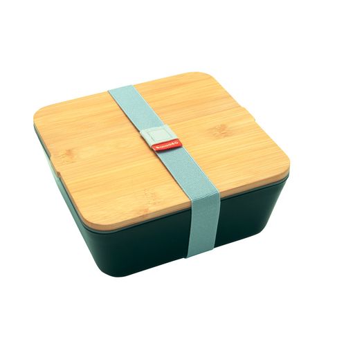 Boîte Déjeuner Bambou 1,75L - Personnalisable par Sérigraphie