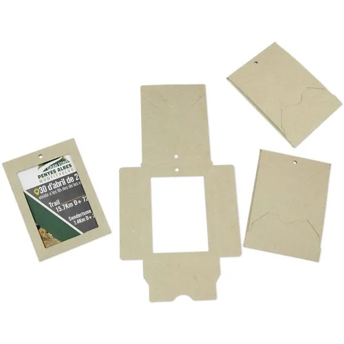 Porte-badge personnalisé par sérigraphie - Communication professionnelle