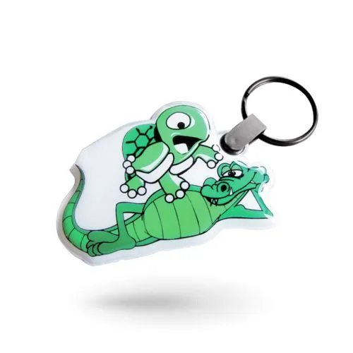 LUM'X - Porte-clés PVC souple avec LED