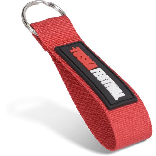 Porte-clés Strap Nylon avec Patch PVC Personnalisable