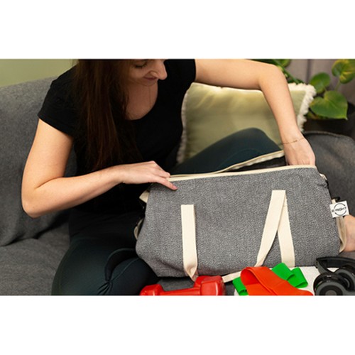 Sac de Sport Recyclé Personnalisable - Coton et Polyester GRS