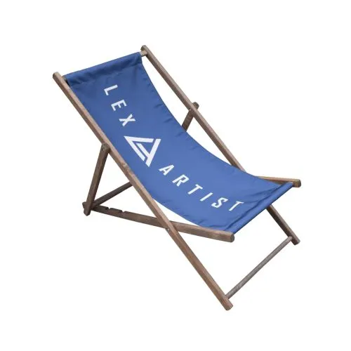 Chilienne Personnalisable en Bois de Hêtre - Transat Publicitaire