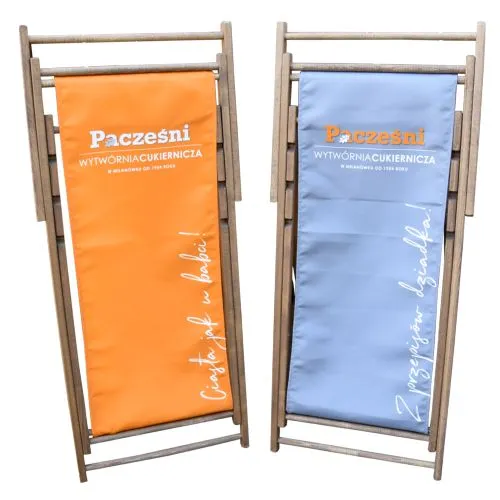 Chilienne Personnalisable en Bois de Hêtre - Transat Publicitaire