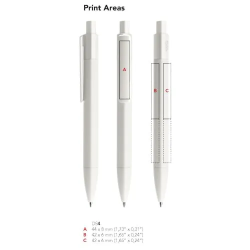 Stylo bille carré mat personnalisable - Design moderne et élégant