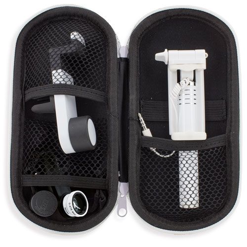 Kit Photo Smartphone avec Monopod et Objectifs Personnalisable