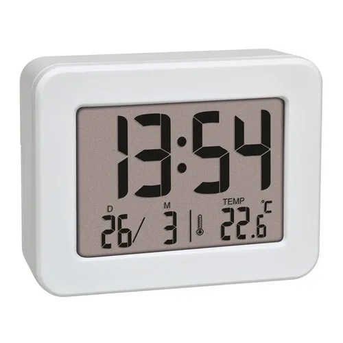 Réveil Radio-Piloté Personnalisable - Précision Atomique DCF-77