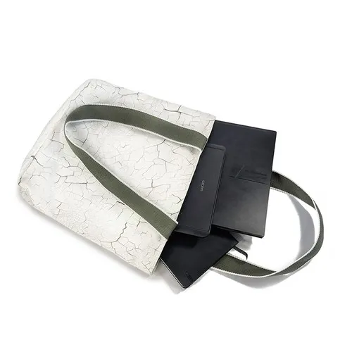 Sac à bandoulière en coton personnalisable 450g/m² - 25x40cm