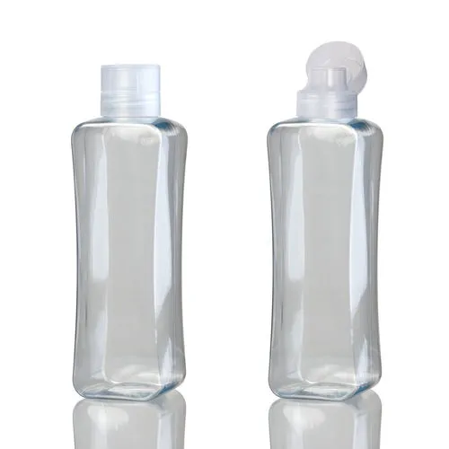 Gourde transparente 75cl personnalisée - Fabrication française 2 faces