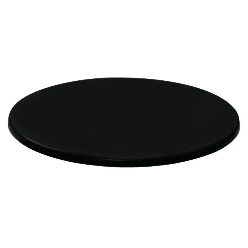Plateau Dessus de Bidon Stratifié Noir Ø80cm Personnalisable