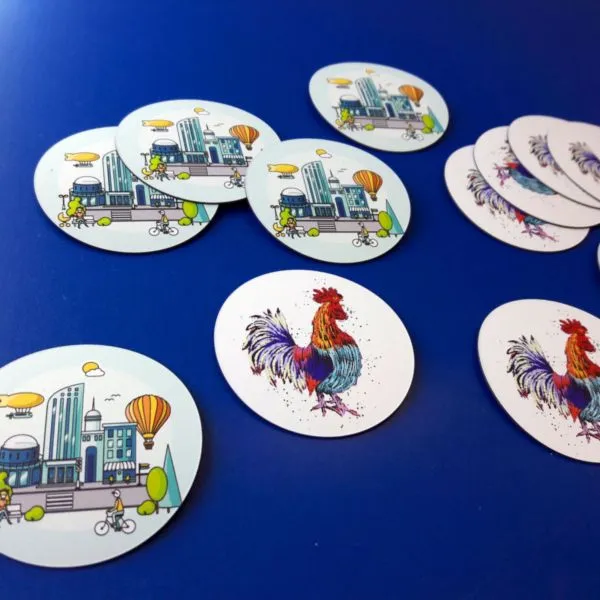 Magnet publicitaire personnalisé 100x50mm - Dès 100 exemplaires