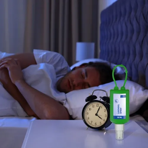 Spray Lavande 50ml Écologique Personnalisable avec Bumper Silicone