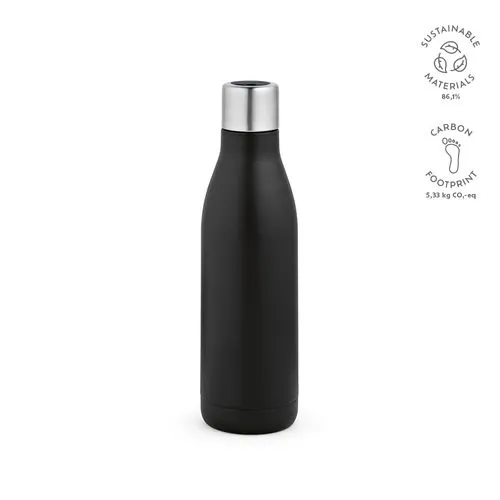 Gourde Paraná,rInox 550ml.Double paroi, étanche.Stérilisateur UV