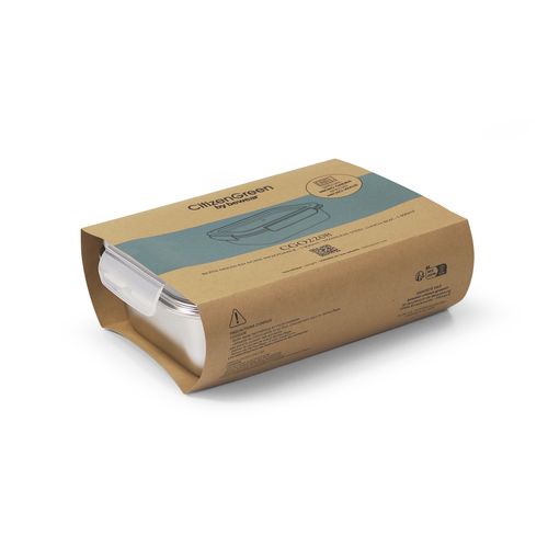 Lunchbox Inox 1,3L Personnalisable - Boîte Repas Étanche Entreprise