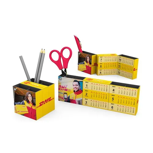 Pot à Crayons Publicitaire Panoramique 3 Panneaux Personnalisable