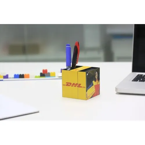 Pot à Crayons Publicitaire Panoramique 3 Panneaux Personnalisable