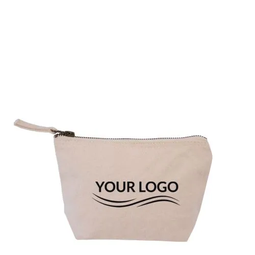 Trousse en Coton 400g avec Soufflet - Personnalisable par Sérigraphie